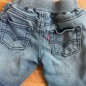 Toddler levi jean joggers